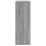 vidaXL Armoire à chaussures sonoma gris 60x34x96 5cm bois d'ingénierie