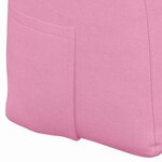 vidaXL Coussin de Dos Rose 140 x 24 x 50 cm tissu