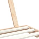 vidaXL Cadre de lit pour enfant 90x190 cm Bois de pin massif