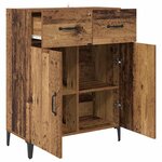 vidaXL Buffet Bois ancien 69 5 x 34 x 90 cm Bois d'ingénierie