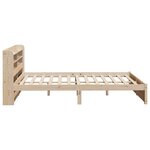 vidaXL Cadre de lit avec tête de lit sans matelas 120x190 cm