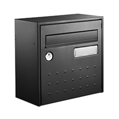 Boîte aux lettres STEELBOX - Compact Noir 9005
