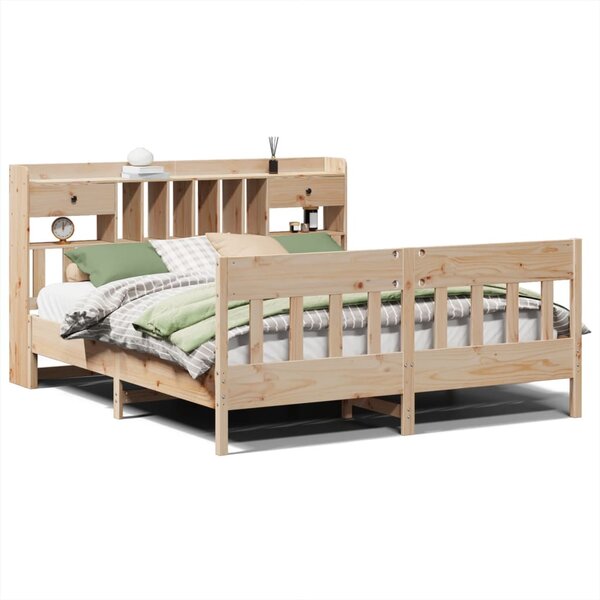 vidaXL Cadre de lit sans matelas 180x200 cm bois massif de pin