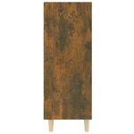 vidaXL Buffet Chêne fumé 69 5x32 5x90 cm Bois d'ingénierie