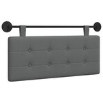 vidaXL Tête de lit suspendue tissu