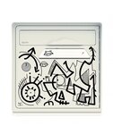 Pack de 4 boîtes aux lettres murales - 2x "Vache de france [VanLuc]" - 2x "Blanc ivoire"