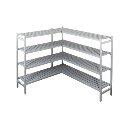 Rayonnage chambre froide professionnelle largeur 1075/1350 mm - combisteel -  - acier 1075/1350x450x1700mm