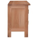 vidaXL Meuble TV 100x30x45 cm Bois d'acajou massif