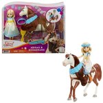 Spirit festival issu du film poupée abigaelle (18 cm) et son cheval boomerang deluxe (20 cm)