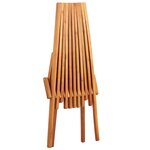 vidaXL Chaises pliables d'extérieur lot de 2 Bois d'acacia solide