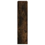 vidaXL Armoire à chaussures chêne fumé 60x21x87 5 cm bois d'ingénierie