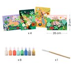 Djeco DJ08968 - Peinture 3D Forêt tropicale