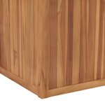 vidaXL Lit surélevé 100x50x50 cm Bois de teck solide