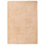 vidaXL Tapis shaggy à poils longs NAVARRA beige 240x340 cm polyester