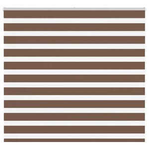 vidaXL Store zèbre marron 160x150cm largeur du tissu 155 9cm polyester