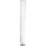 Globo lampadaire bailey chrome blanc 15 x 119 cm 24662r