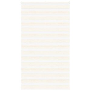 vidaXL Store zèbre beige marbré largeur du tissu 115 9 cm polyester