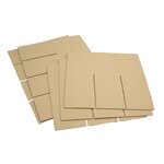 Pack and Move - Lot 255 croisillons de calage avec carton - Pour verres et bouteilles -55 x 30 x 30 cm -Carton renforcé