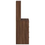 vidaXL Armoire haute Marron Chêne 40x41x135 cm Bois reconstitué