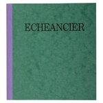 Piqûre 21x19cm échéancier tracé journal 80 pages x 5 EXACOMPTA