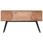 vidaXL Armoire latérale 110x30x75 cm Teck solide