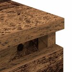 vidaXL Meuble TV vieux bois 60x35x54 cm bois d'ingénierie