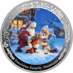 Pièce de monnaie en Argent 1000 Francs g 31.1 (1 oz) Millésime 2025 Precious Family Moments CHRISTMAS