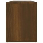 vidaXL Armoire à chaussures Chêne marron 100x35x45cm Bois d'ingénierie