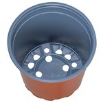 vidaXL Pot à fleurs 100 Pièces Céramique Ø 15 x 13 cm Plastique