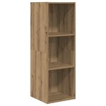 vidaXL Meubles TV muraux 2 Pièces chêne artisanal 37 x 37 x 107 cm