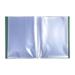 Protège-documents polypropylène souple pour papier a4 - 60 vues  - vert