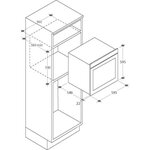 ROSIERES - RFSHT59 - Four Multifonction - Chaleur pulsée - 73L - Pyrolyse - A - Inox