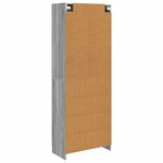 vidaXL Ensemble de Meubles 2 Pièces Sonoma gris Bois d'ingénierie