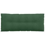 vidaXL Coussin de Dos Vert Jungle 120 x 50 cm Tissu en velours côtelé