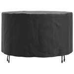 vidaXL Housse pour mobilier d'extérieur 128 x 128 x 71 cm Tissu 600D