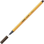 Stylo-Feutre POINT 88 Pointe Fine 0 4 mm terre d'ombre STABILO