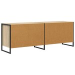 vidaXL Meuble TV Sonoma 140 x 36 x 49.5 cm Bois d'ingénierie