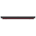 vidaXL Auvent latéral de balcon 175x250 cm Rouge