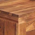 vidaXL Buffet 63x30x75 cm Bois d'acacia massif