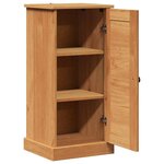 vidaXL Cabinet de Salle de Bain VIGO marron miel 37 x 34 x 80 cm