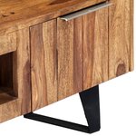 vidaXL Meuble TV 140x30x40 cm Bois massif