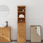 vidaXL Ensemble de mobilier de salle de bain avec étagère VIGO 2 Pièces