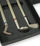 Set de 3 stylos club de golf