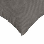 vidaXL Coussins de canapé 2 Pièces Gris clair 60 x 40 cm