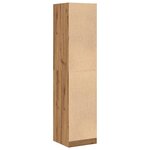 vidaXL Armoire d'apothicaire chêne artisanal bois d'ingénierie