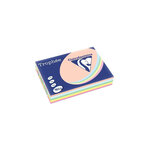 Ramette 250 Feuilles Papier 160g A4 210x297 mm Certifié FSC Assorti Pastel TROPHÉE