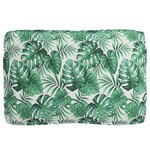 vidaXL Coussin de Palette pour Siège  Motif Feuille  120x80x12 cm  Tissu Oxford