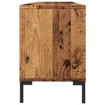 vidaXL Meuble TV vieux bois 150x30x44 5 cm bois d'ingénierie