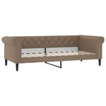 vidaXL Lit de jour cappuccino 100x200 cm similicuir