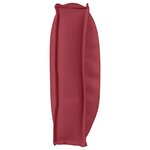 vidaXL Coussin de palette pour siège/dossier rouge vin 120x60x12 cm en tissu Oxford.